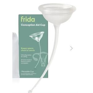 Frida Fertility Conception Aid Cup Keeps Sperm Close to Cervix